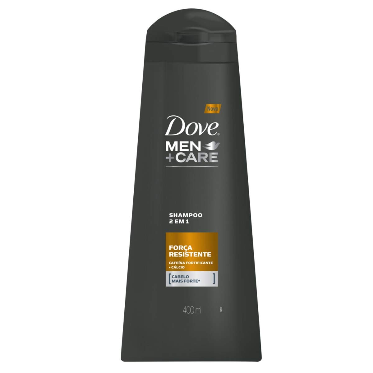 Dove Shampoo 2 Em 1 Cafeína Fortificante Mais Cálcio Men+Care